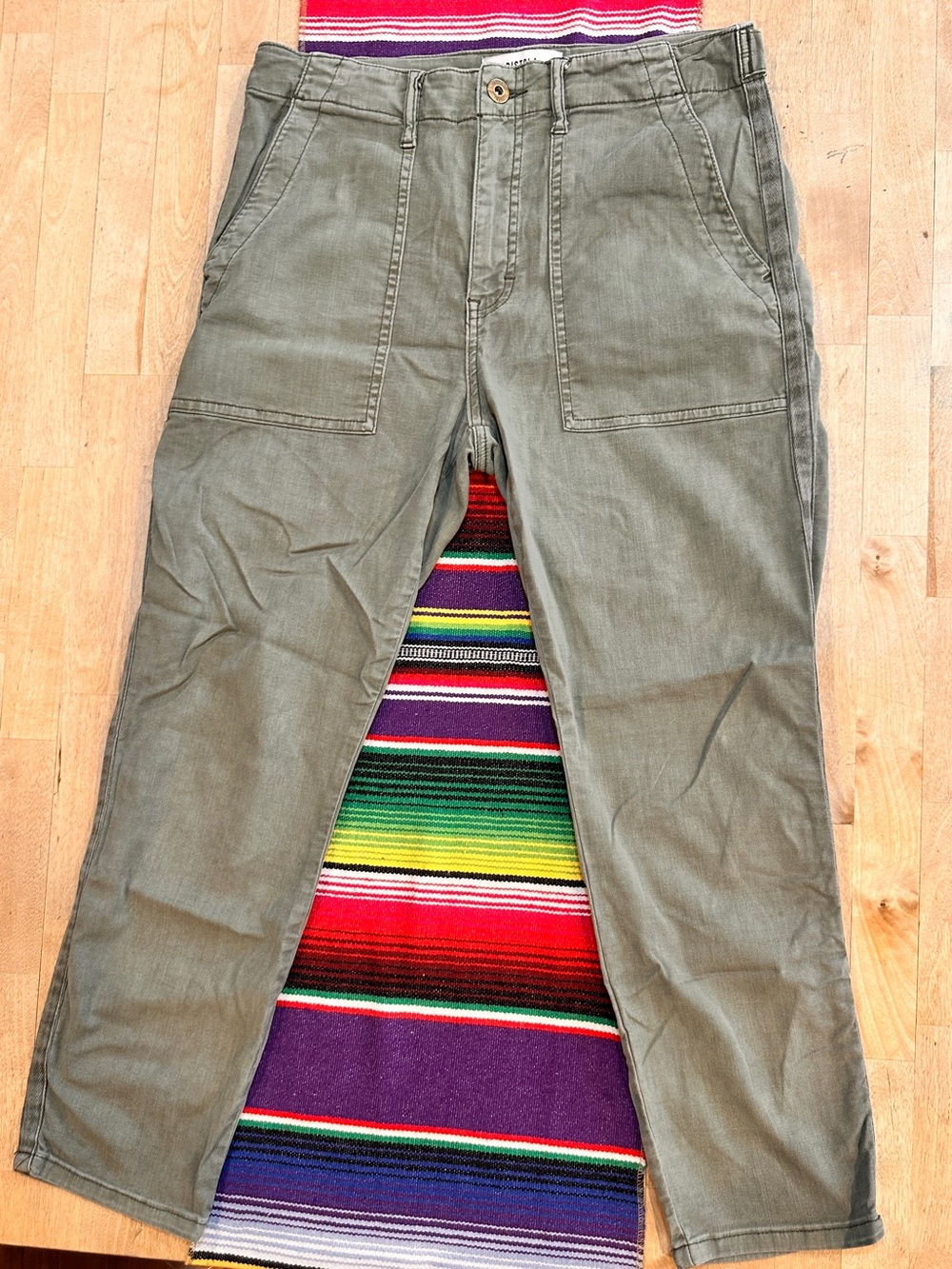 pistola Olive Green Utility Chinos